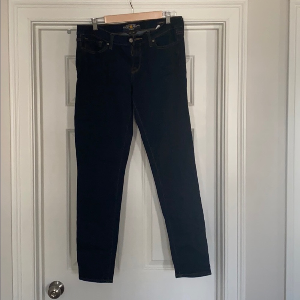 Women’s Lucky Brand Charlie Skinny Dark Wash